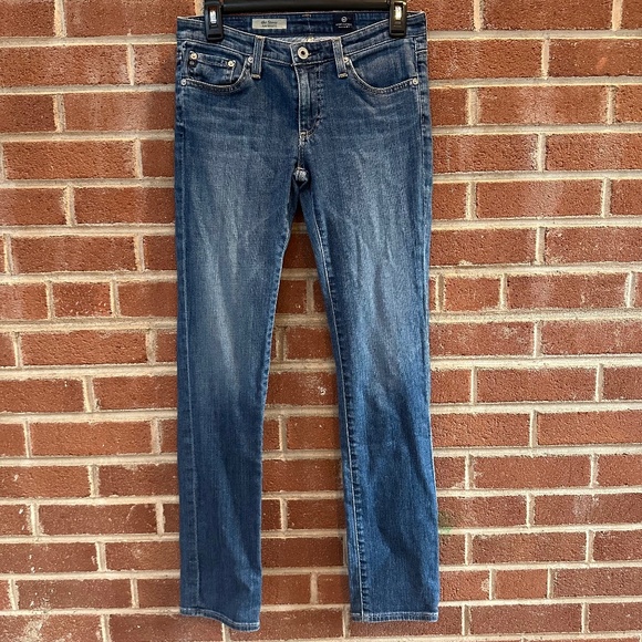 AG Adriano Goldschmeid Stevie Slim Straight Leg Jeans 28 - Picture 1 of 14